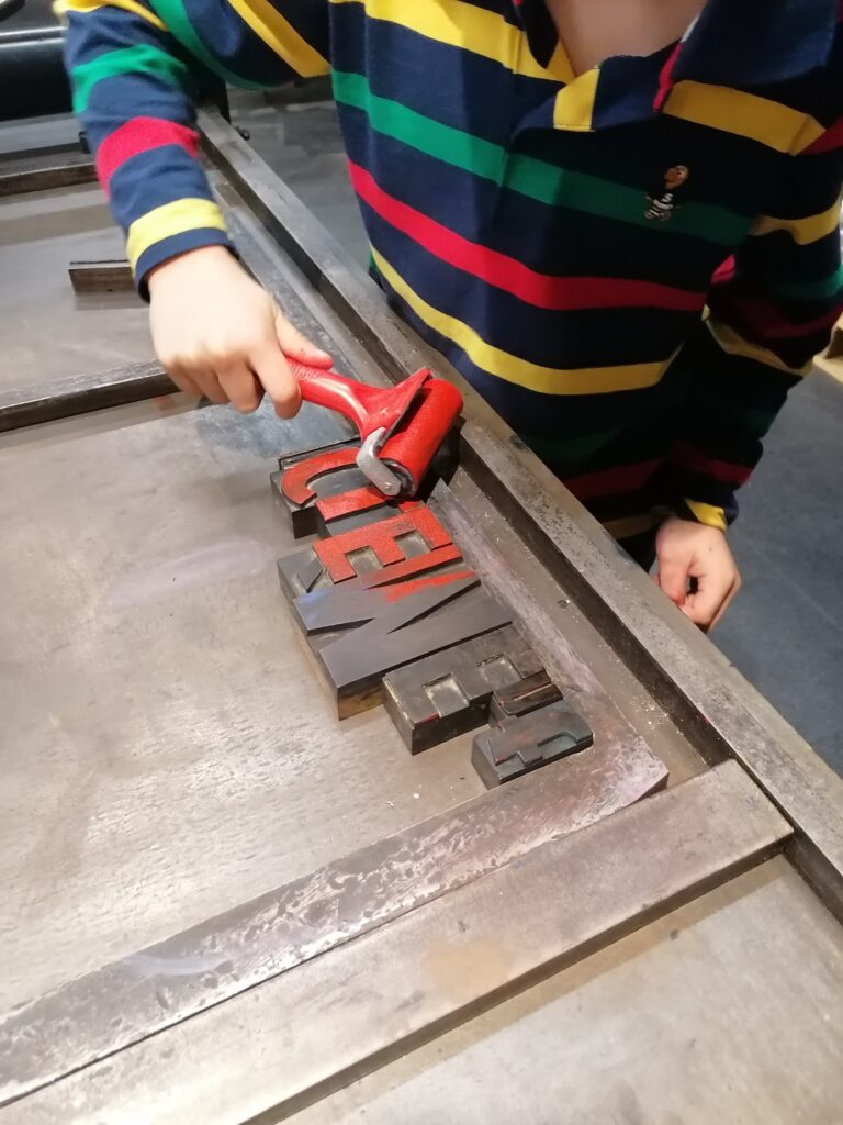 Les Ateliers du Livre Impression typo bois